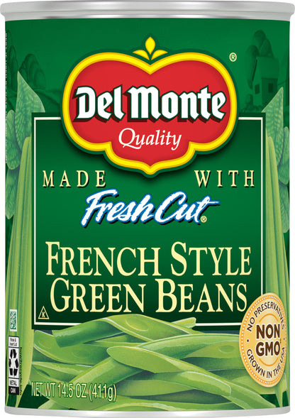 Del Monte Fresh Cut French Style Green Beans 14.5 oz Can