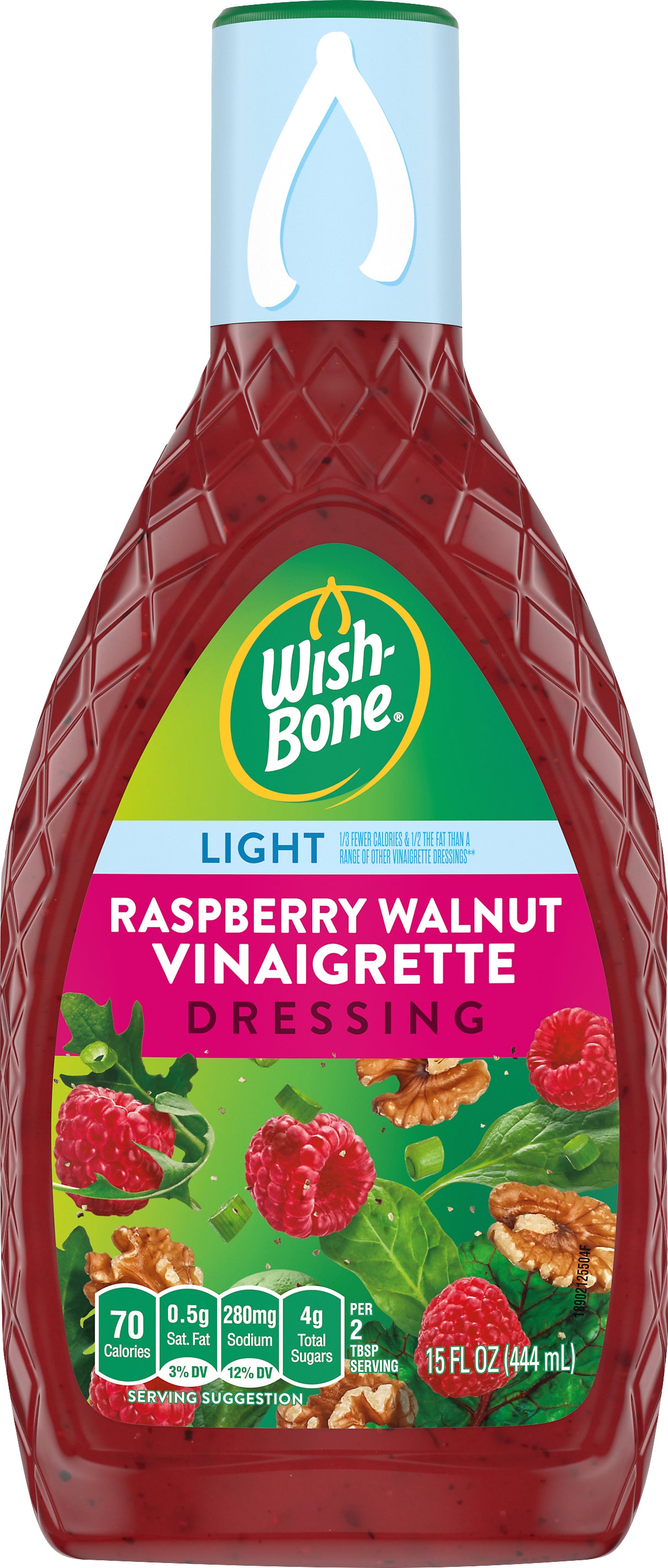 Wish Bone Light Raspberry Walnut Vinaigrette Dressing 15 oz