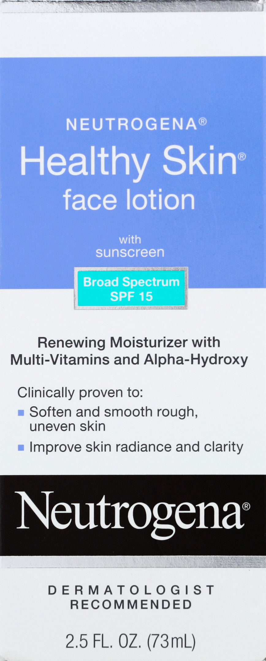 Neutrogena Face Lotion 2.5 oz