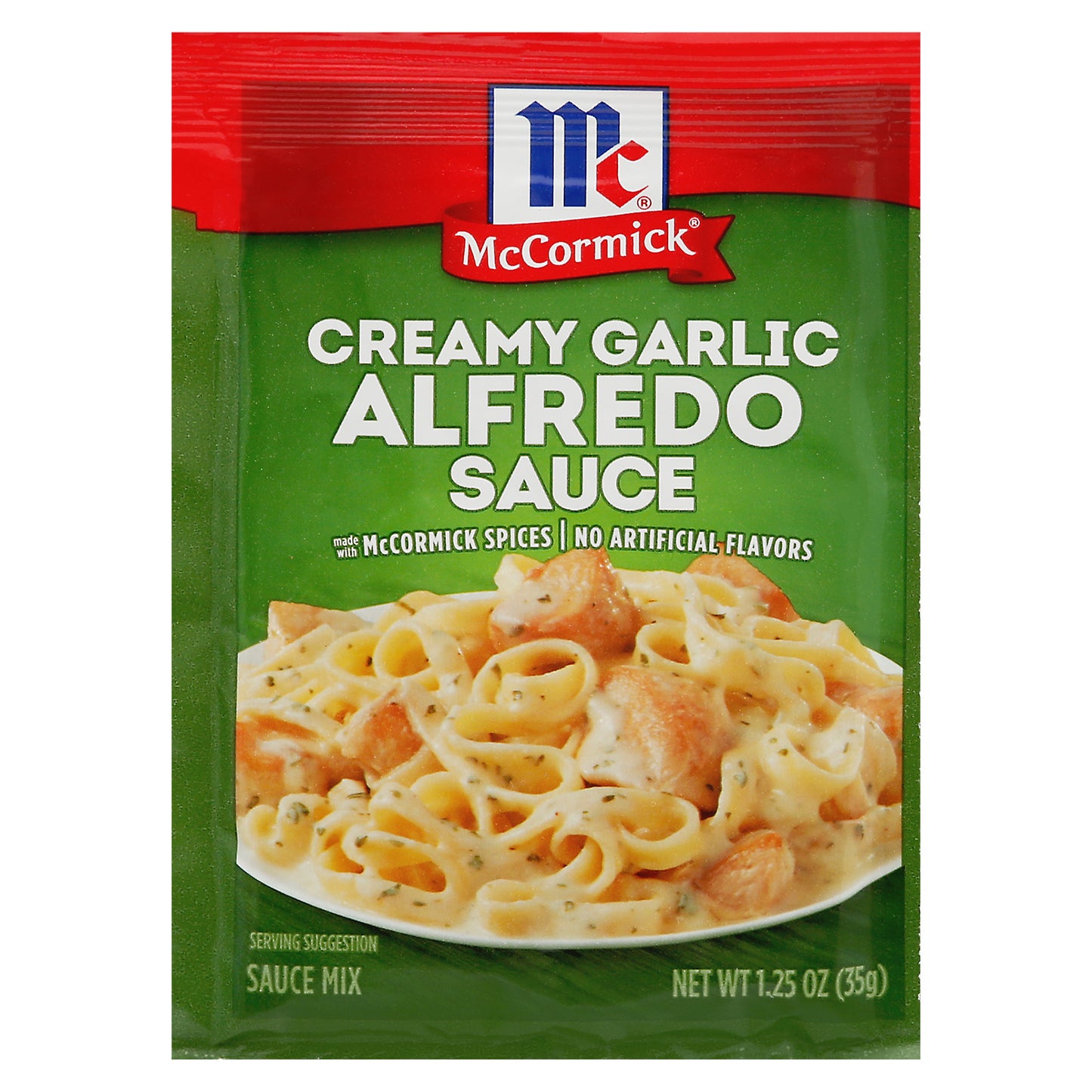 McCormick Creamy Garlic Alfredo Sauce Mix 1.25 oz