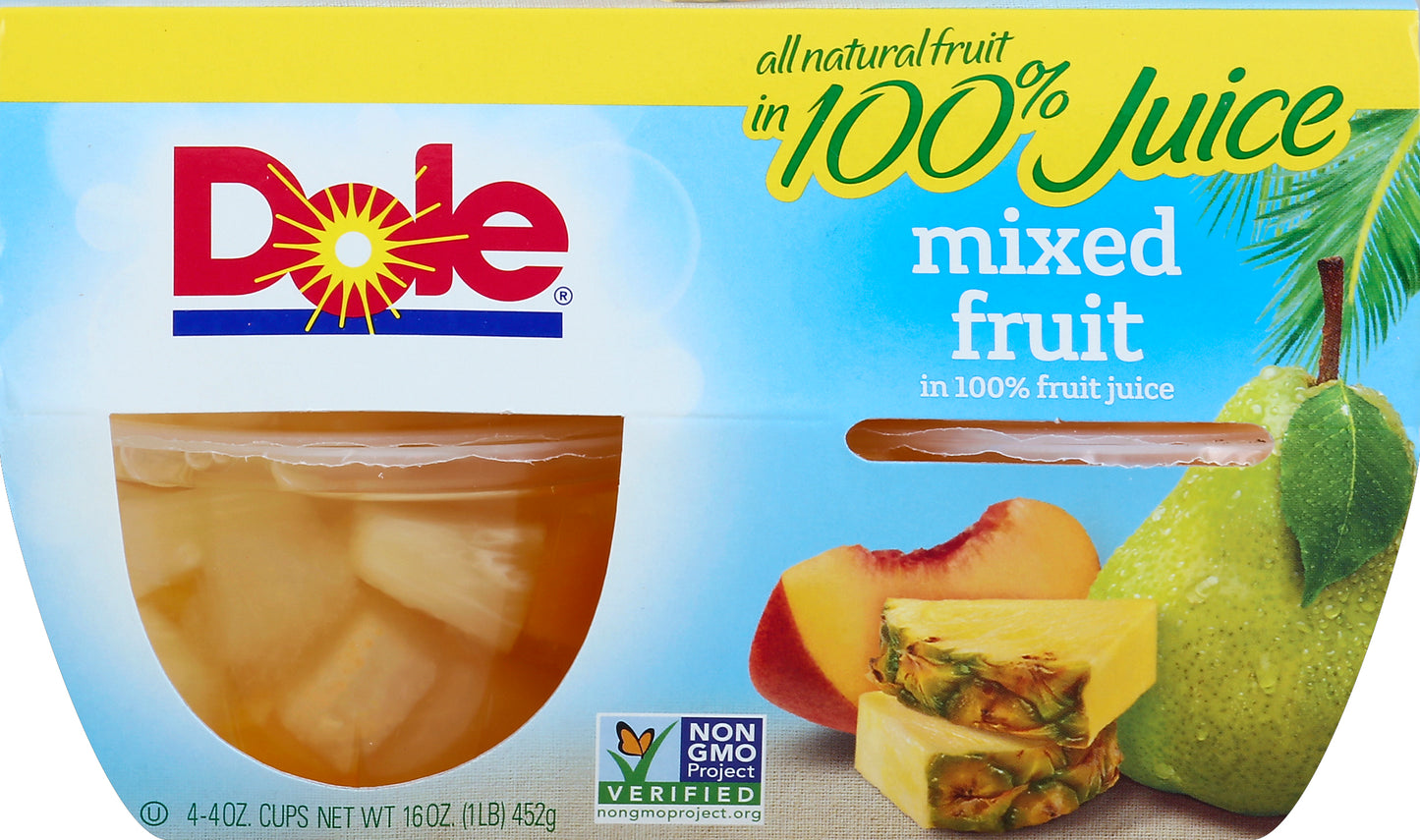 Dole Mixed Fruit 4 ea
