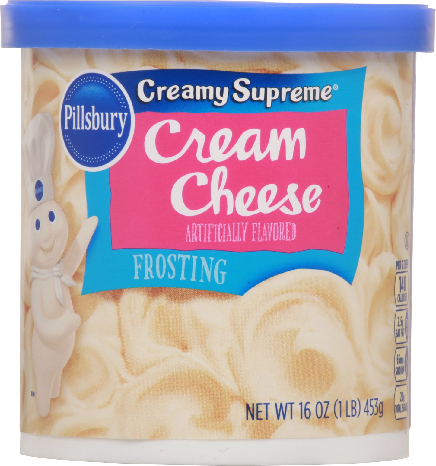 Pillsbury Creamy Supreme Cream Cheese Frosting 16 oz Cup