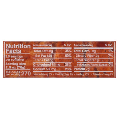 Cacique Ranchero Medium Beef Chorizo 9 oz
