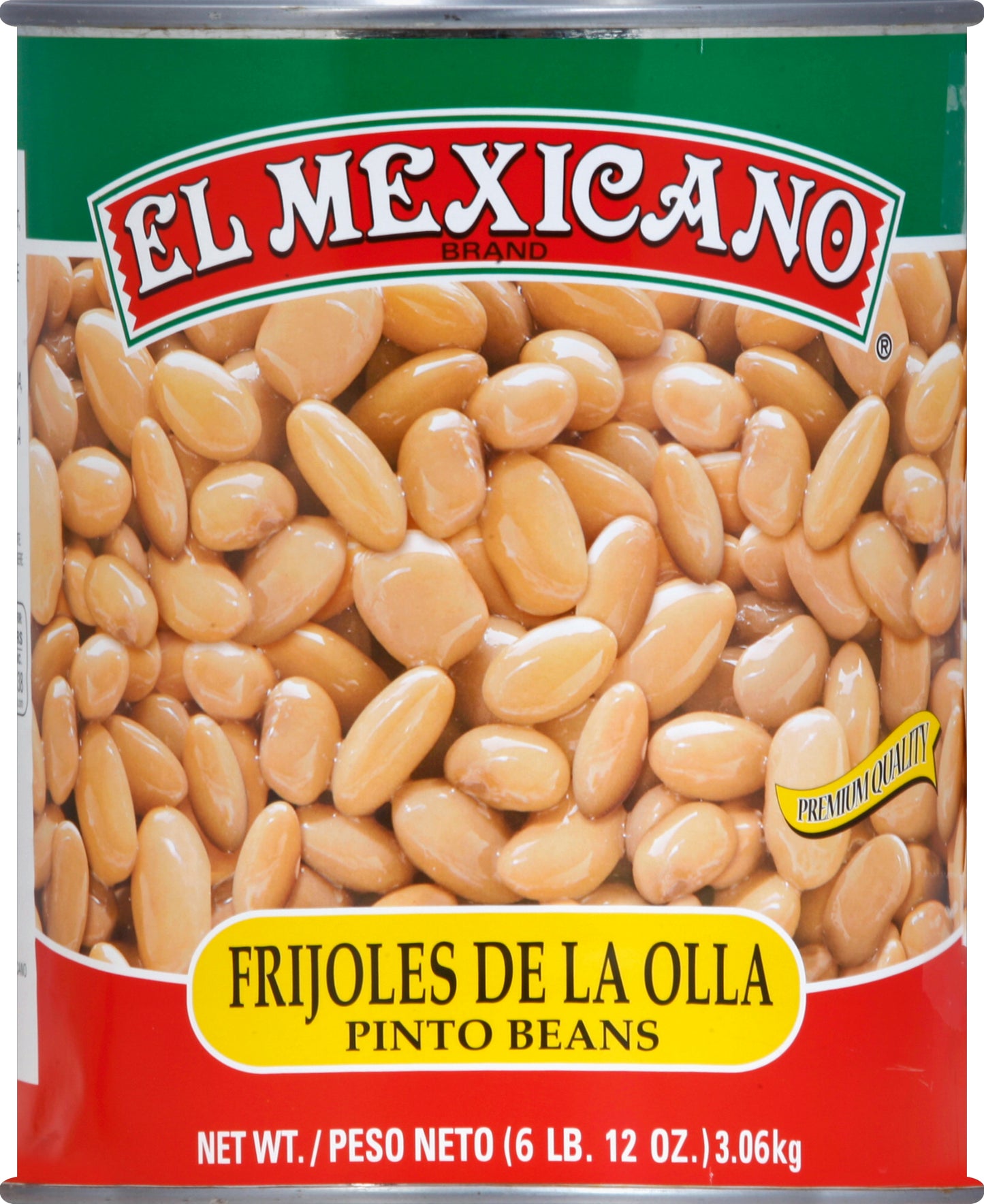 El Mexicano Pinto Beans 108 oz
