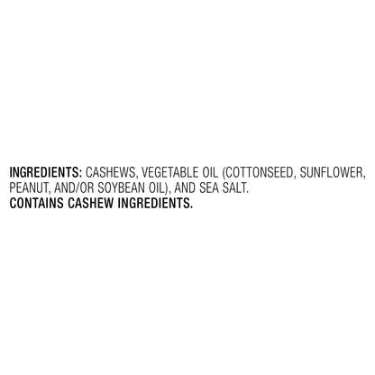 Nut Harvest Whole Cashews w/ Sea Salt