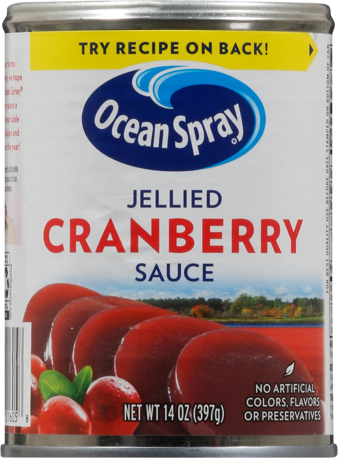 Ocean Spray Jellied Cranberry Sauce 14 oz