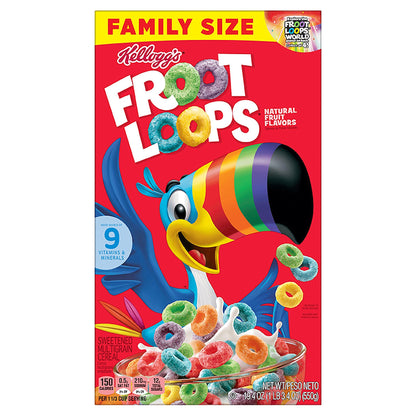Froot Loops Family Size Cereal 19.4 oz