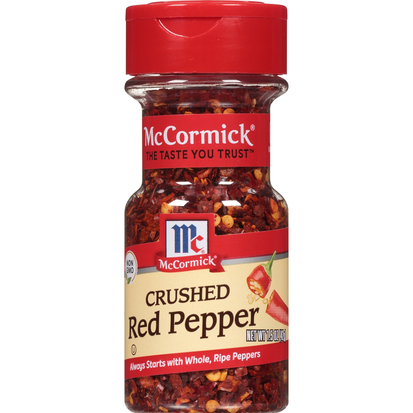 McCormick® Crushed Red Pepper Flakes 1.5 oz. Shaker