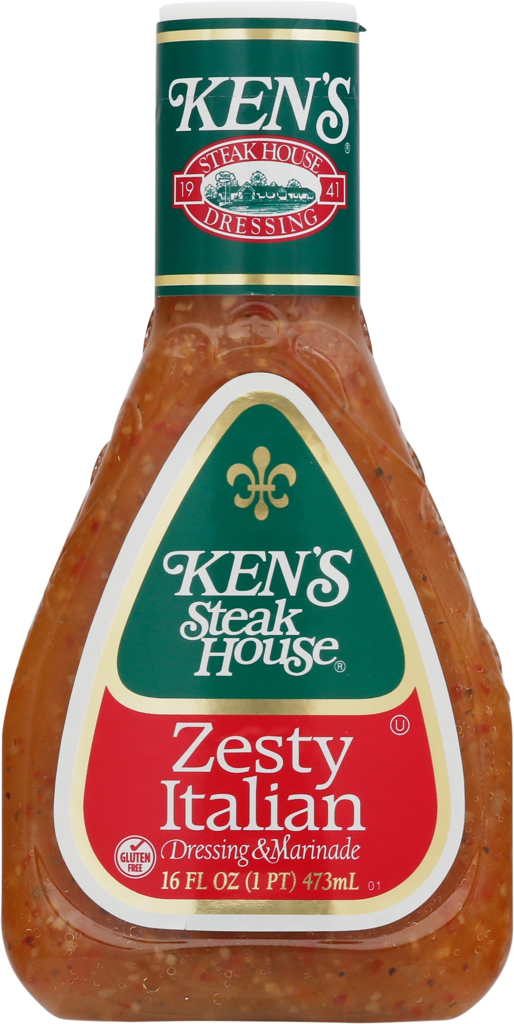 Ken's Steak House Zesty Italian Dressing & Marinade 16 fl oz