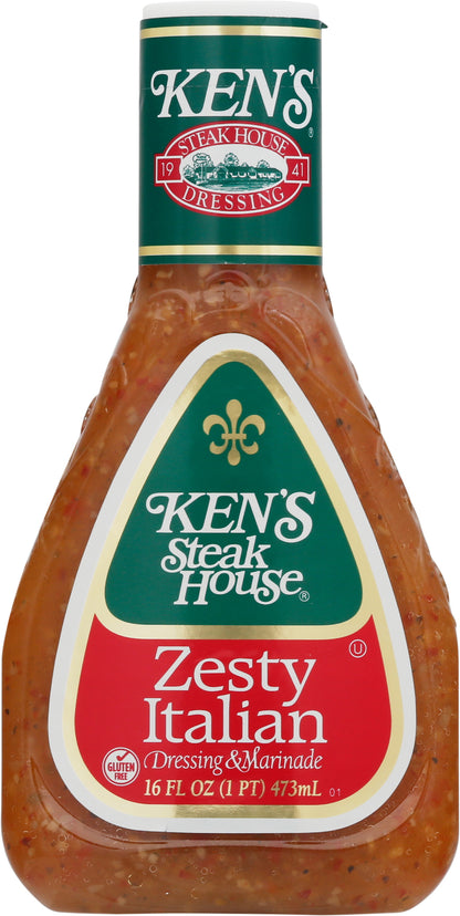 Ken's Steak House Zesty Italian Dressing & Marinade 16 fl oz