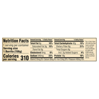 Sweet Earth The Curry Tiger Burrito 5.5 oz
