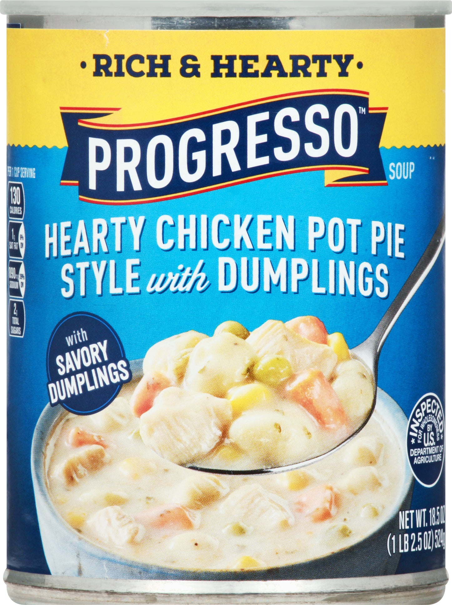 Progresso Hearty Chicken Pot Pie Style with Dumplings Soup 18.5 oz