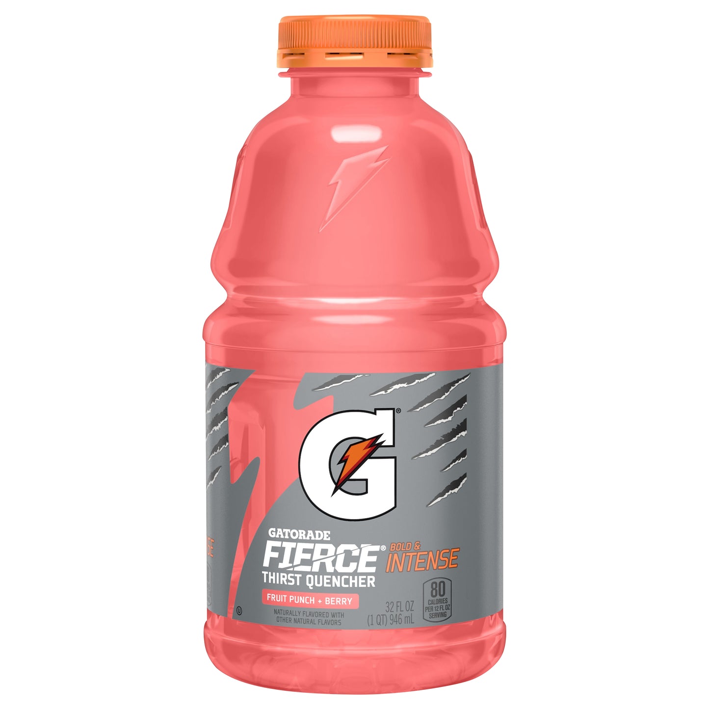 Gatorade Fierce Fruit Punch + Berry Thirst Quencher 32 oz