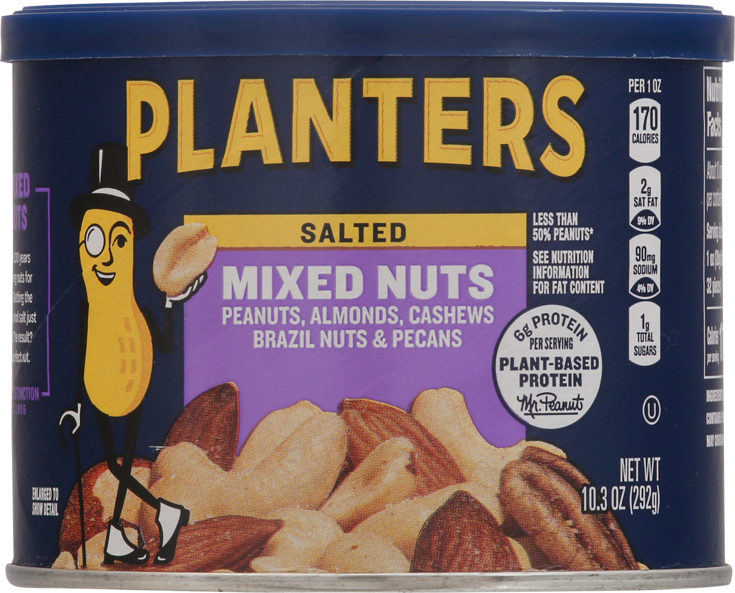Planters Salted Mixed Nuts 10.3 oz