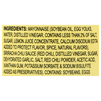 Lee Kum Kee Mayo Sriracha Spread and Dressing 15 oz