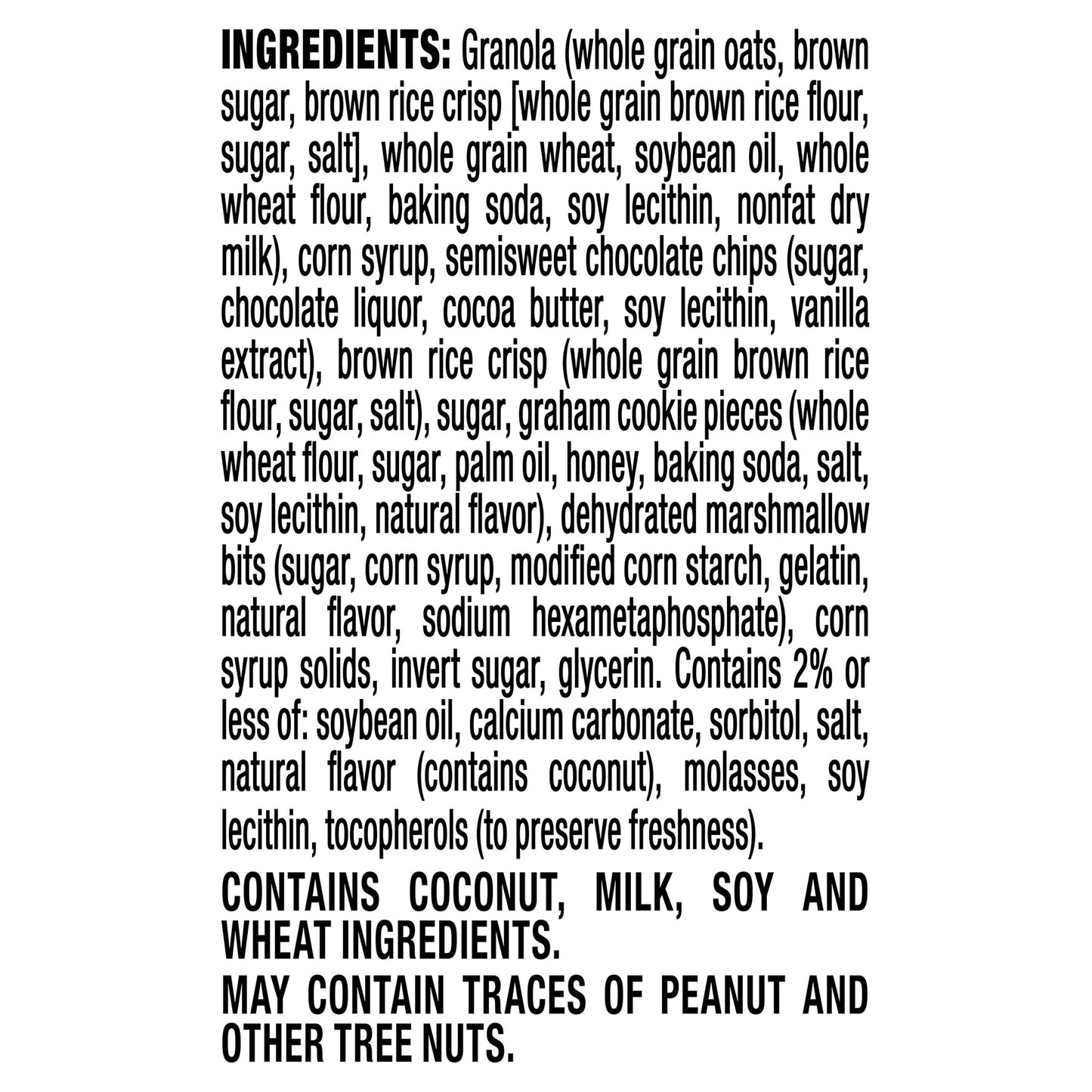 Quaker Chewy Granola Bars S'mores 0.84 Oz 8 Count