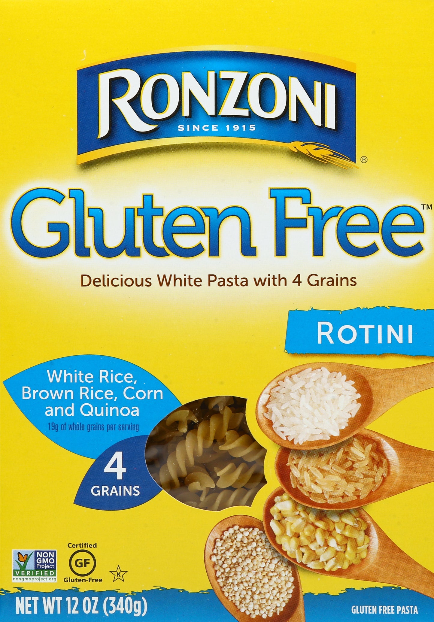 Ronzoni Gluten Free Rotini 12 oz