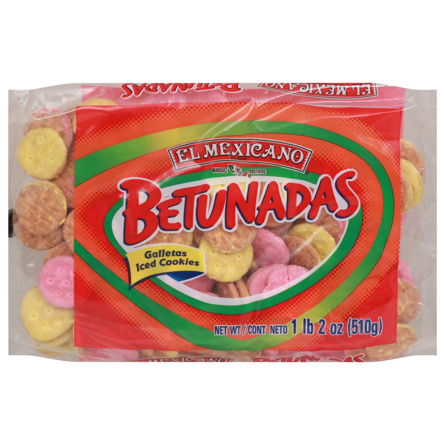 El Mexicano Betunadas Iced Cookies 18 oz