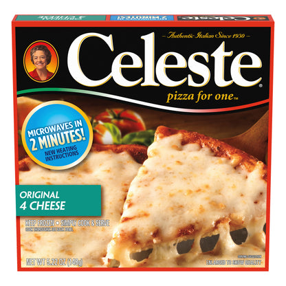 Celeste Original 4 Cheese Pizza 5.22 oz