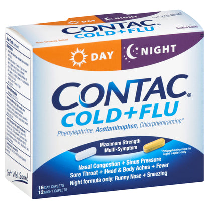Contac Cold + Flu 28 ea