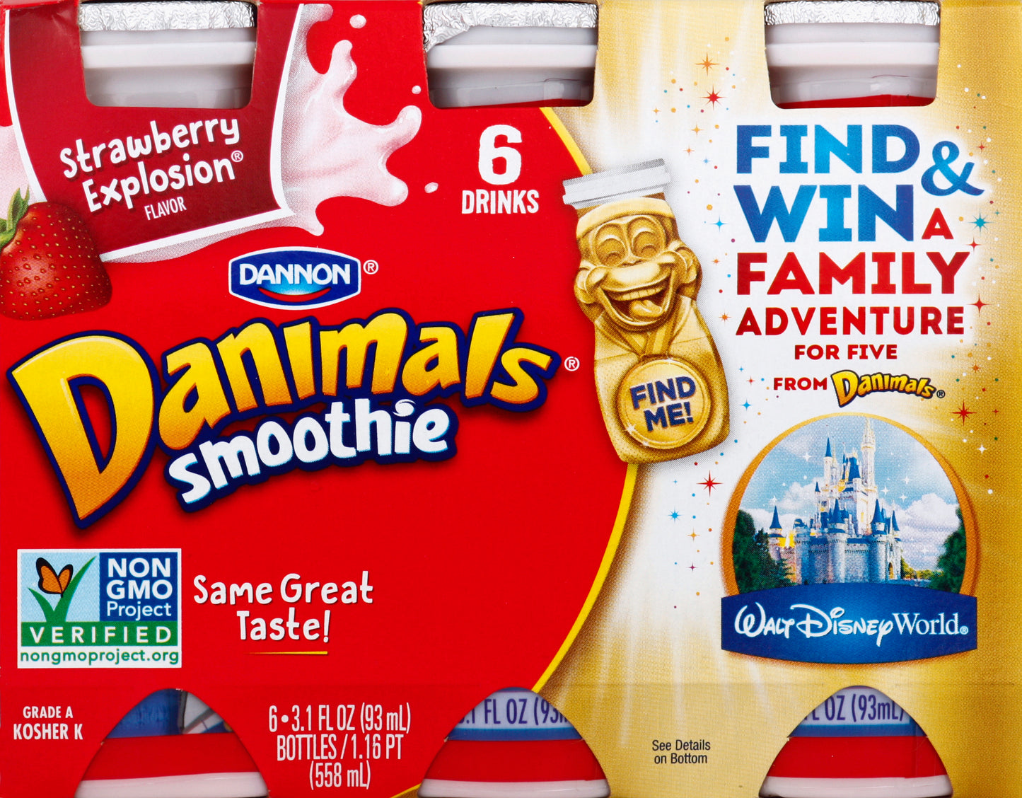 Danimals Smoothie 6 ea