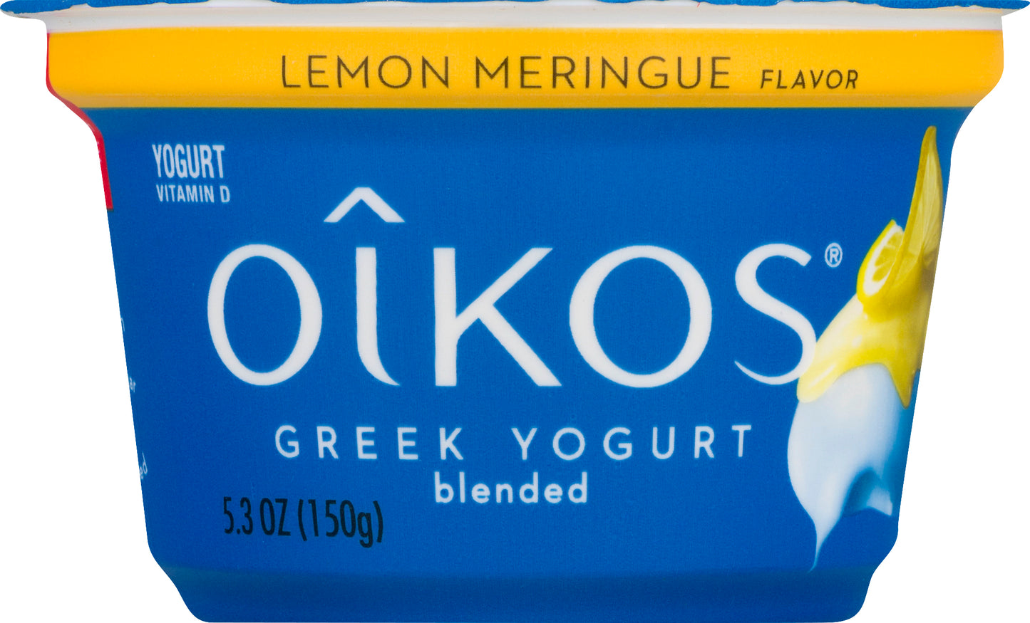Oikos Greek Lemon Meringue Flavor Yogurt 5.3 oz