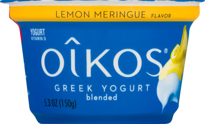 Oikos Greek Lemon Meringue Flavor Yogurt 5.3 oz