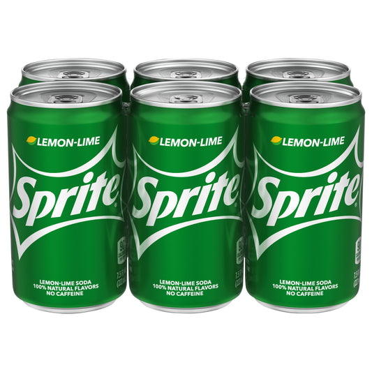 Sprite Cans, 7.5 fl oz, 6 Pack