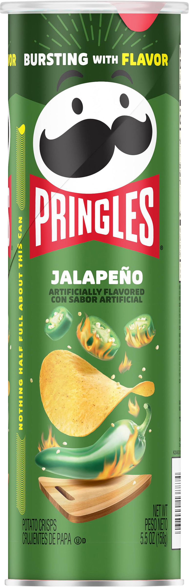 Pringles Jalapeno Potato Crisps 5.5 oz