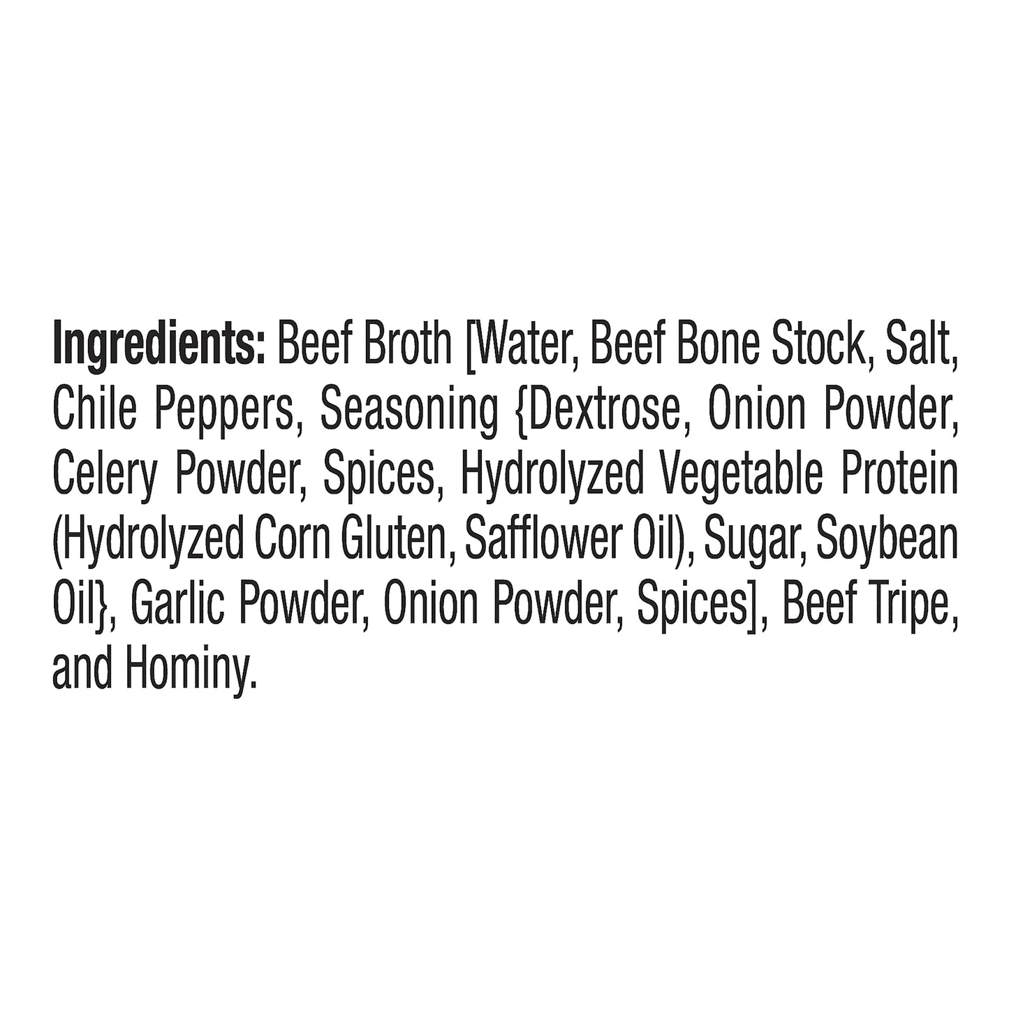 Juanita's Hot & Spicy Menudo 2.66 kg
