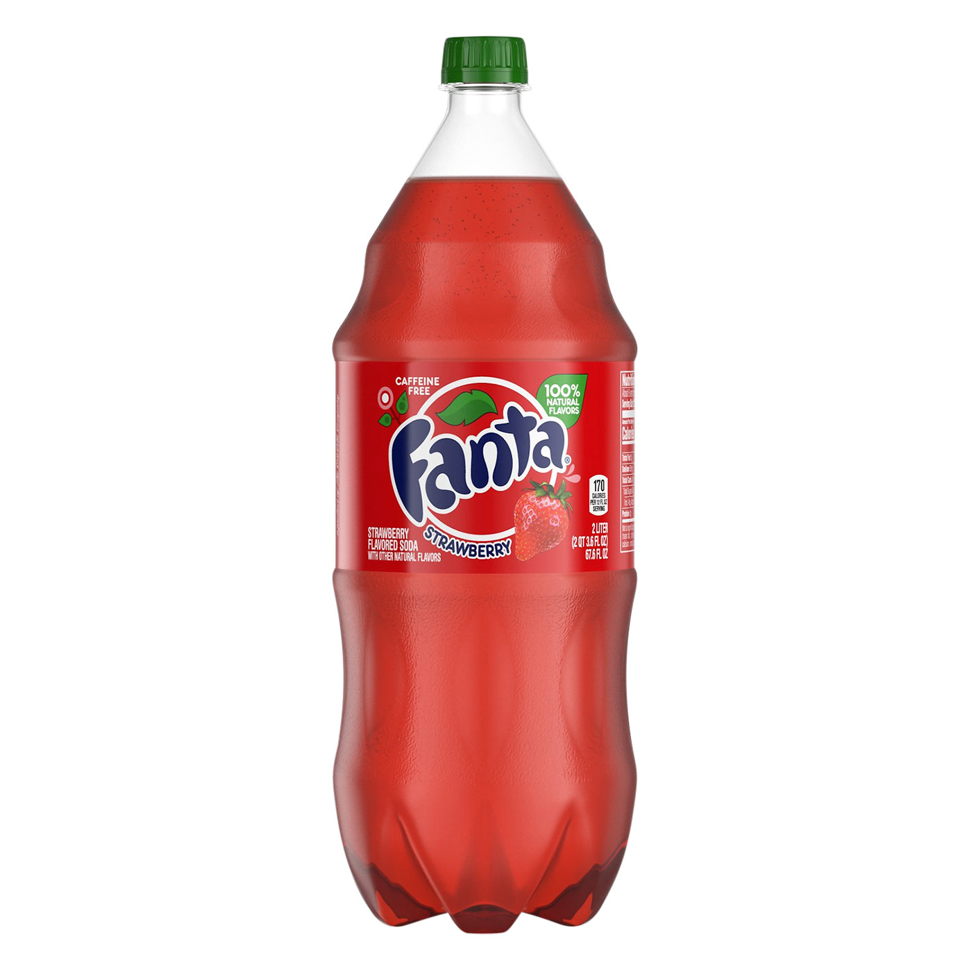 Fanta Strawberry Soda Bottle, 2 Liters