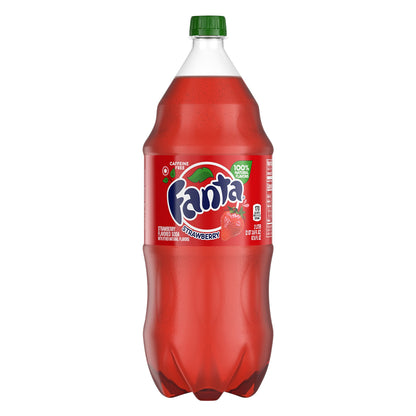 Fanta Strawberry Soda Bottle, 2 Liters