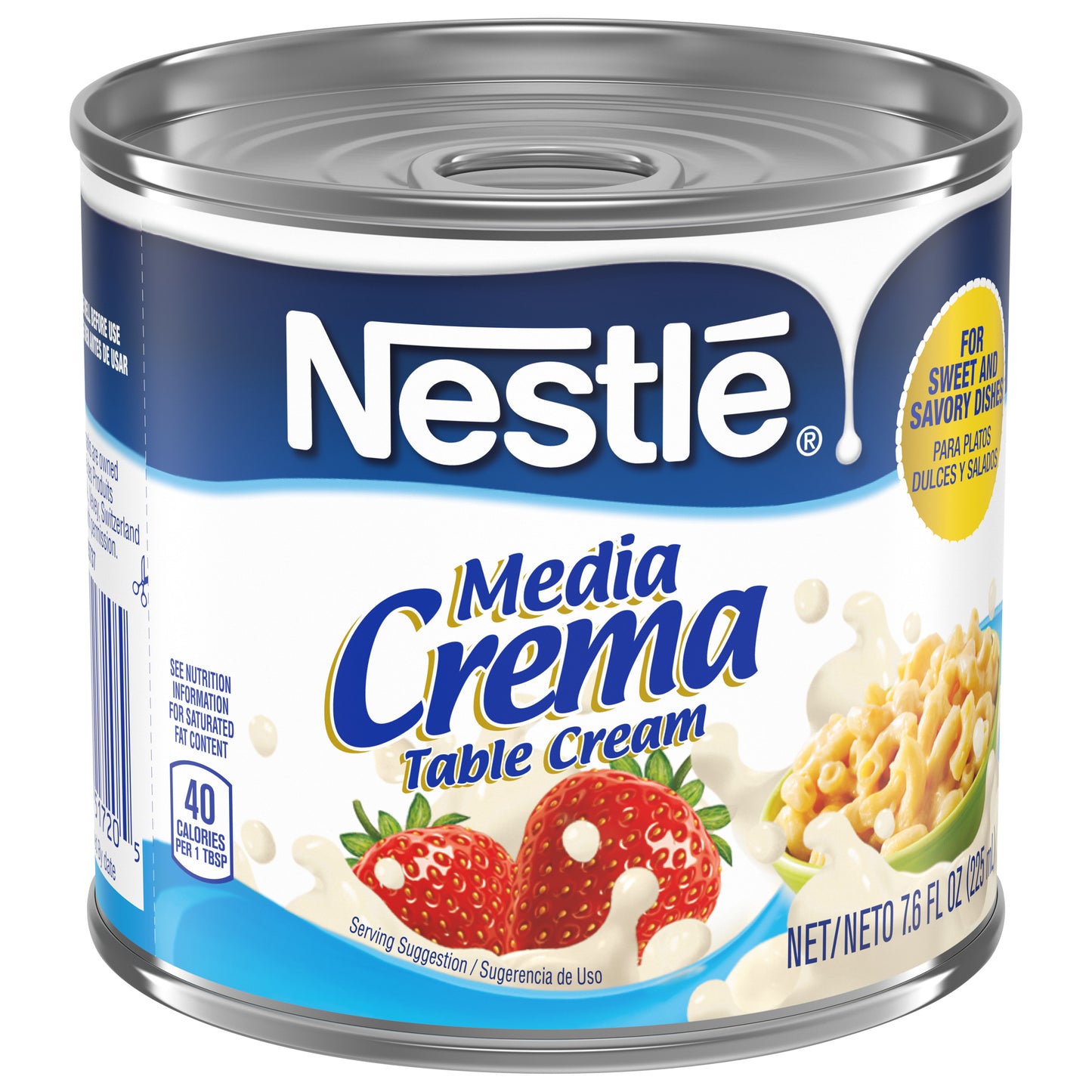 Nestle MediaCrema_Reg_BE_Update 7.6 FL OZ (225 mL) English-Spanish