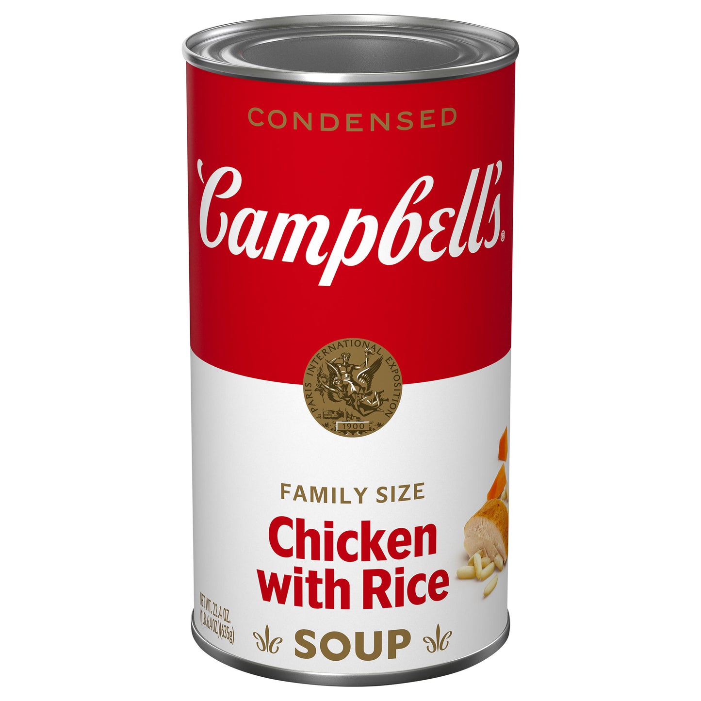 Campbell's Family Size Chicken with Rice Condensed Soup 22.4 oz