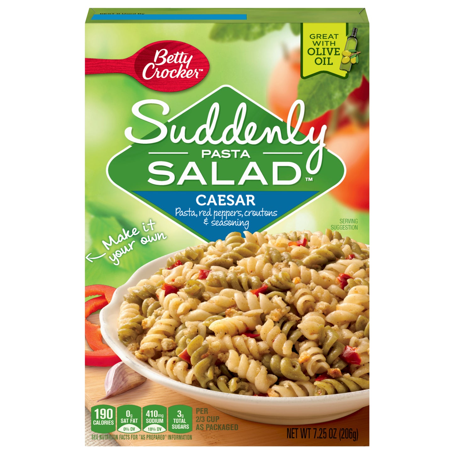 Betty Crocker Suddenly Caesar Pasta Salad Mix, 7.25 oz
