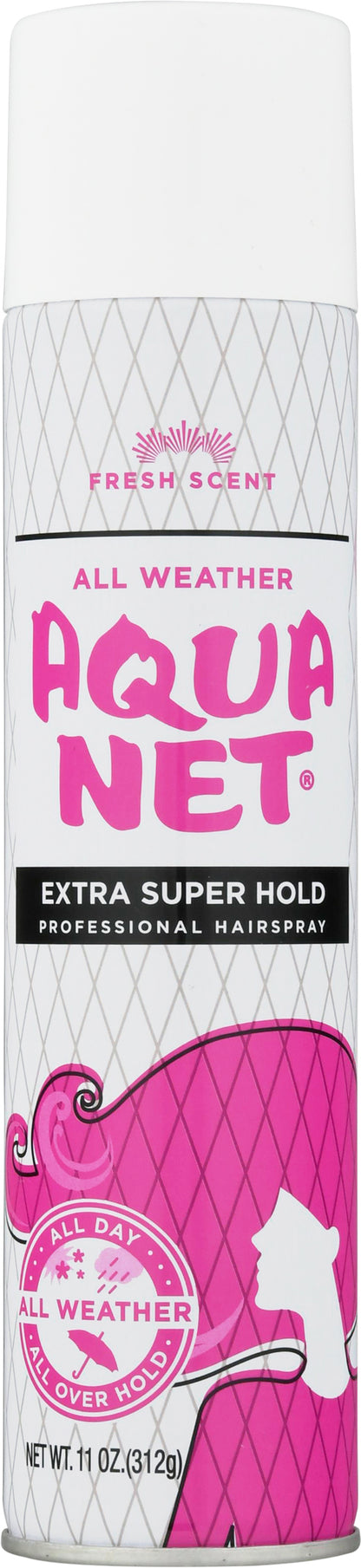 Aqua Net Extra Super Hold Professional Fresh Scent Hairspray 11 oz