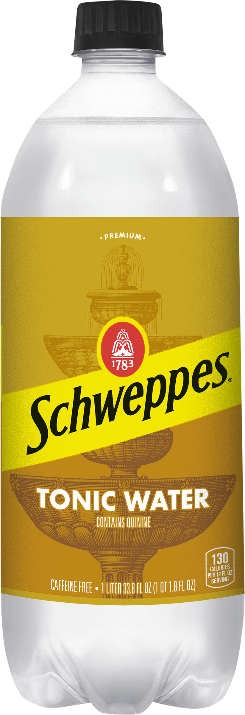 Schweppes Caffeine Free Tonic Water 33.8 fl oz