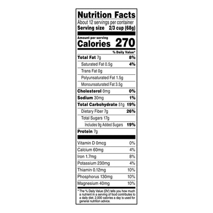 Quaker Oats, Honey, Raisins & Almonds Simply Granola 28 oz