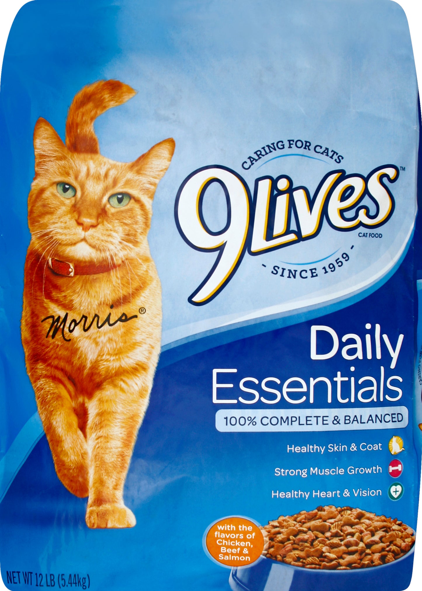 9 Lives Cat Food 12 lb
