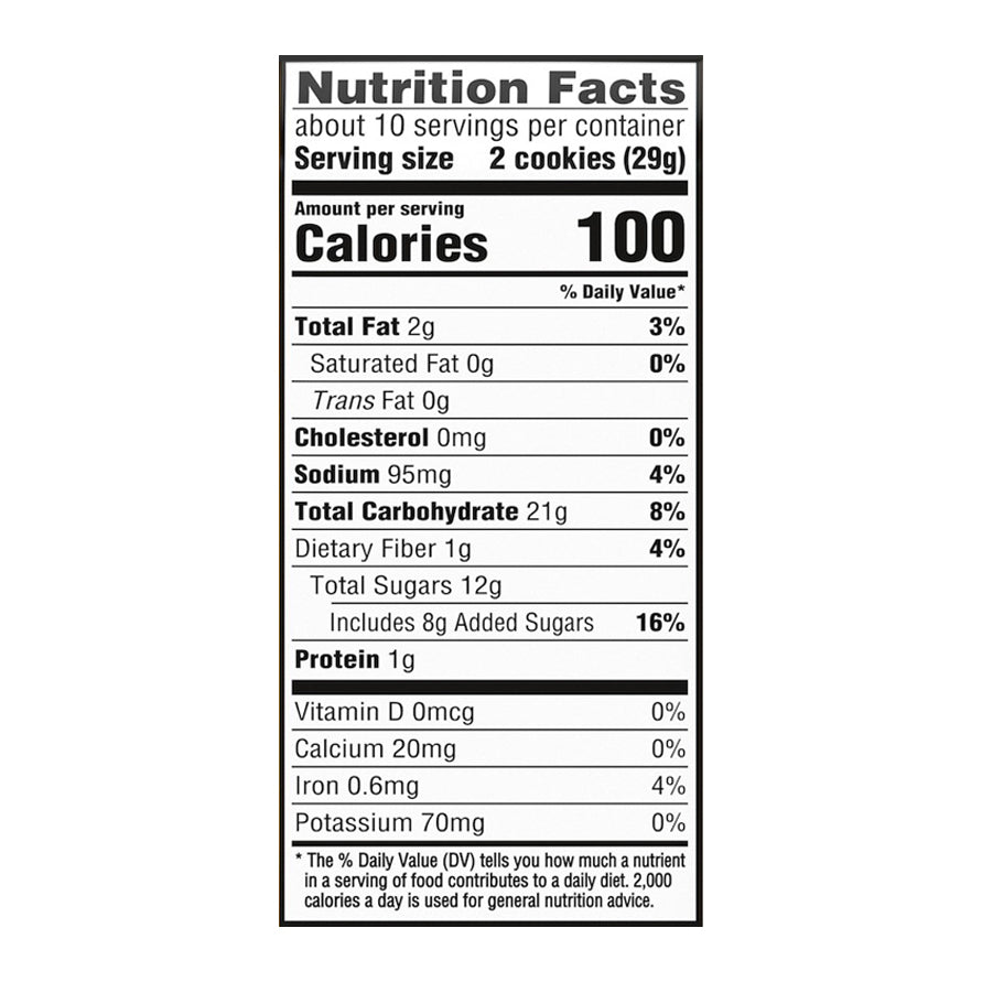 Fig Newton Bars 10 Oz