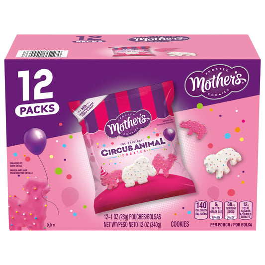 Mothers 05727 153280 Circus Animal Cookies CTN Everday 12ct No-PMT