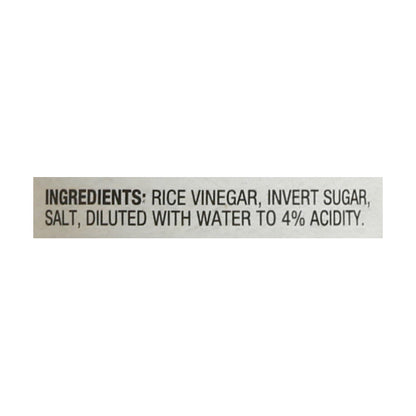 Nakano Mizkan Seasoned Mild & Sweet Rice Vinegar 12 fl oz