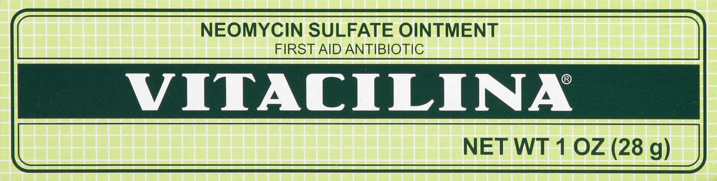 Vitacilina Neomycin Sulfate Ointment 1 oz