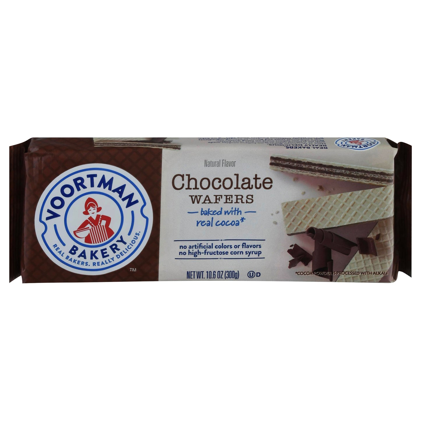 Voortman Bakery Chocolate Wafers 10.6 oz