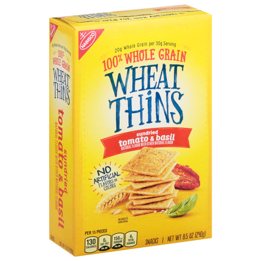 Wheat Thins Sundried Tomato & Basil Snacks 8.5 oz
