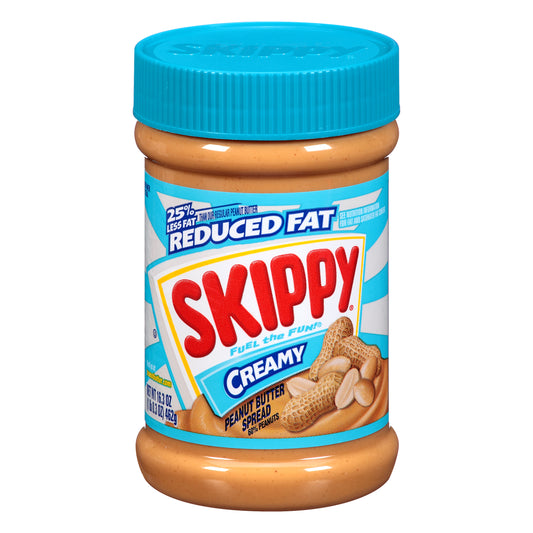 Skippy® Reduced Fat Creamy Peanut Butter Spread 16.3 oz. Jar