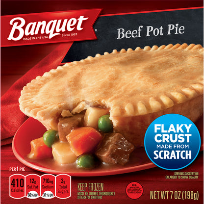 Banquet Beef Pot Pie 7 oz