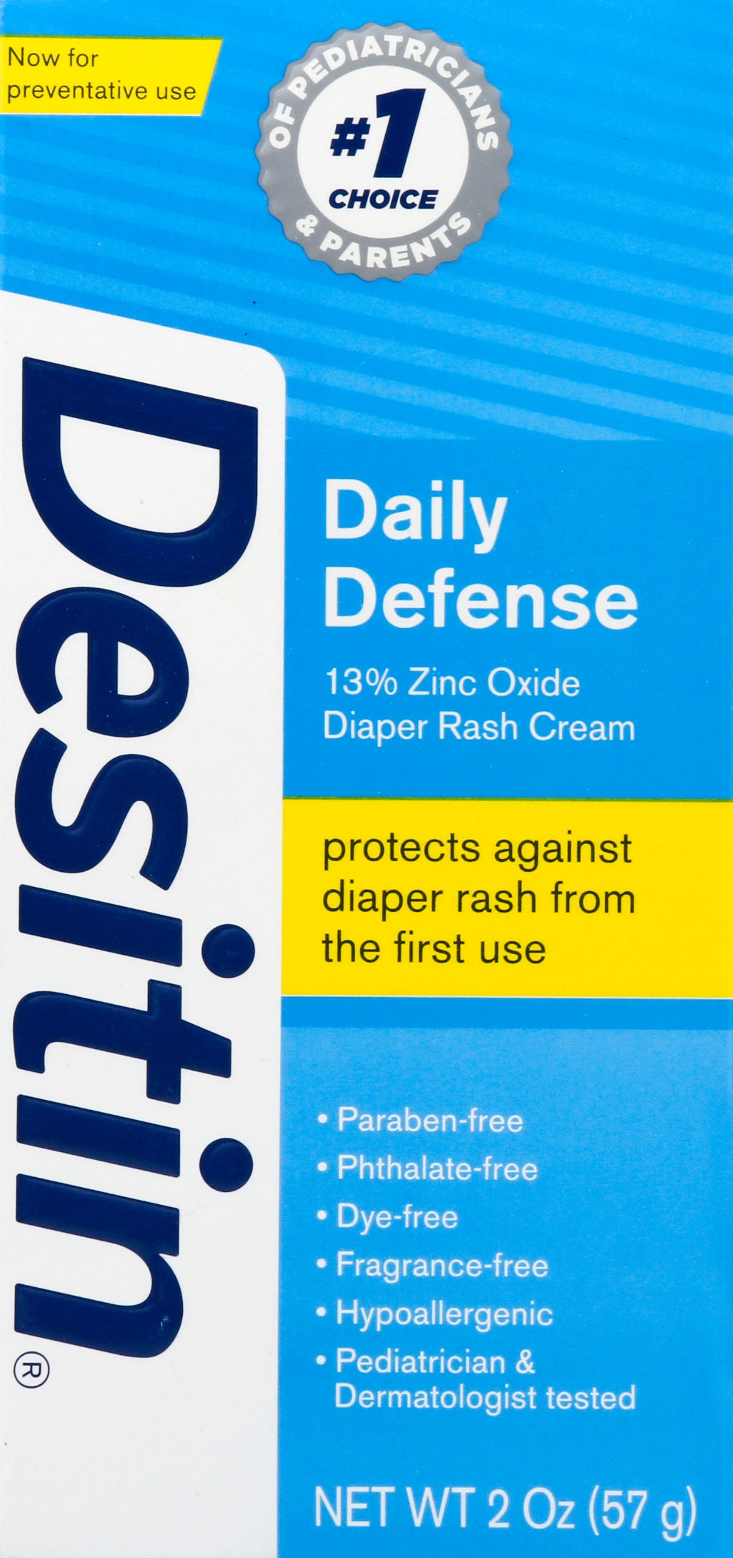 Desitin Diaper Rash Cream 2 oz