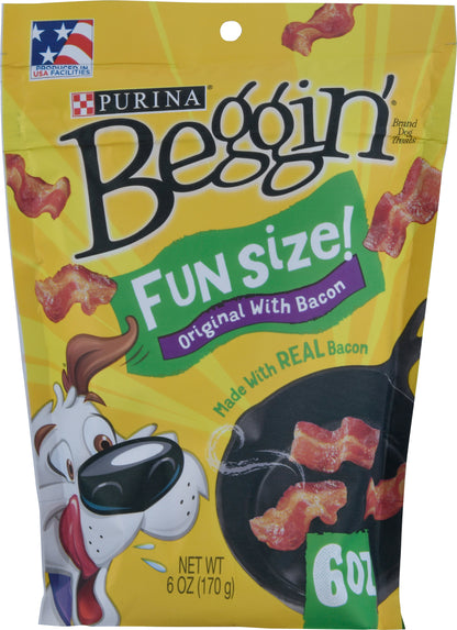 Beggin' Fun Size Original with Bacon Dog Treats 6 oz