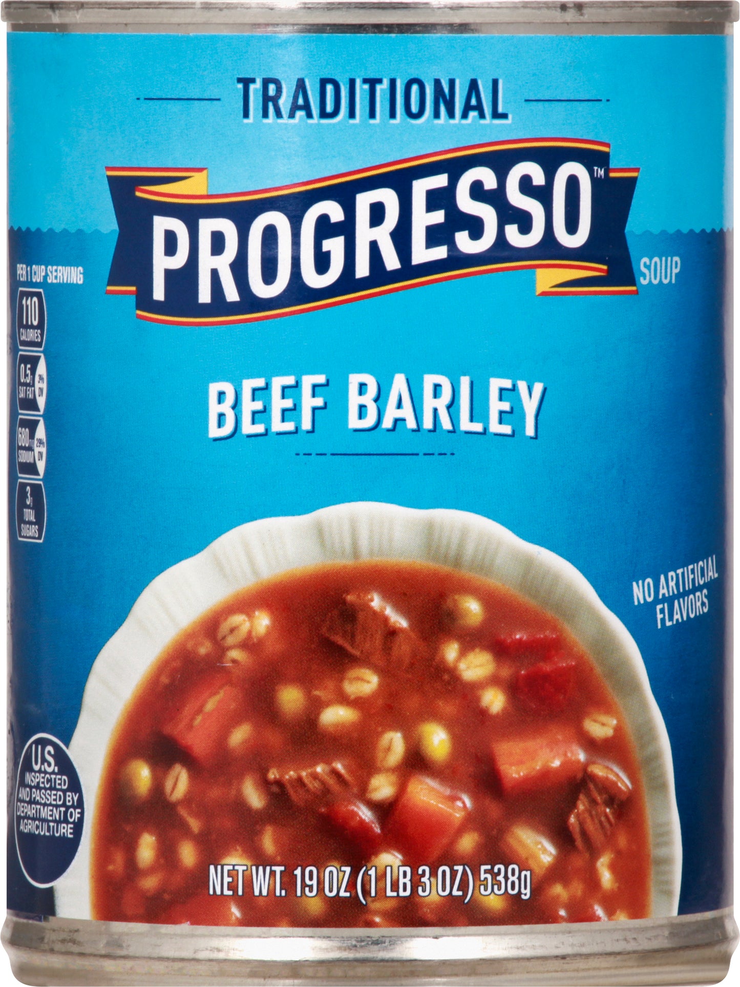 Progresso Traditional Beef Barley Soup 19 oz